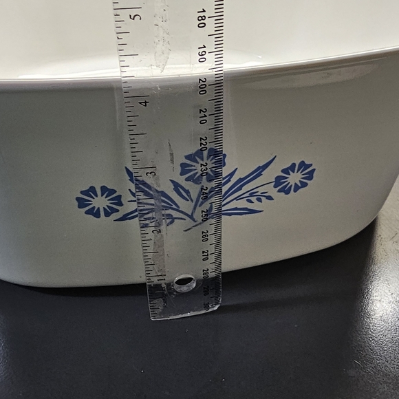 Vintage 1960’s Corning ware Blue 2Qt Cornflower Casserole Dish with lid - Picture 9 of 10